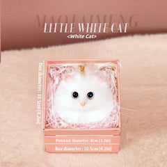 Handmade Cat Pendant Keychain™