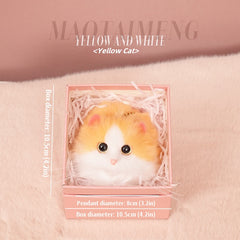 Handmade Cat Pendant Keychain™